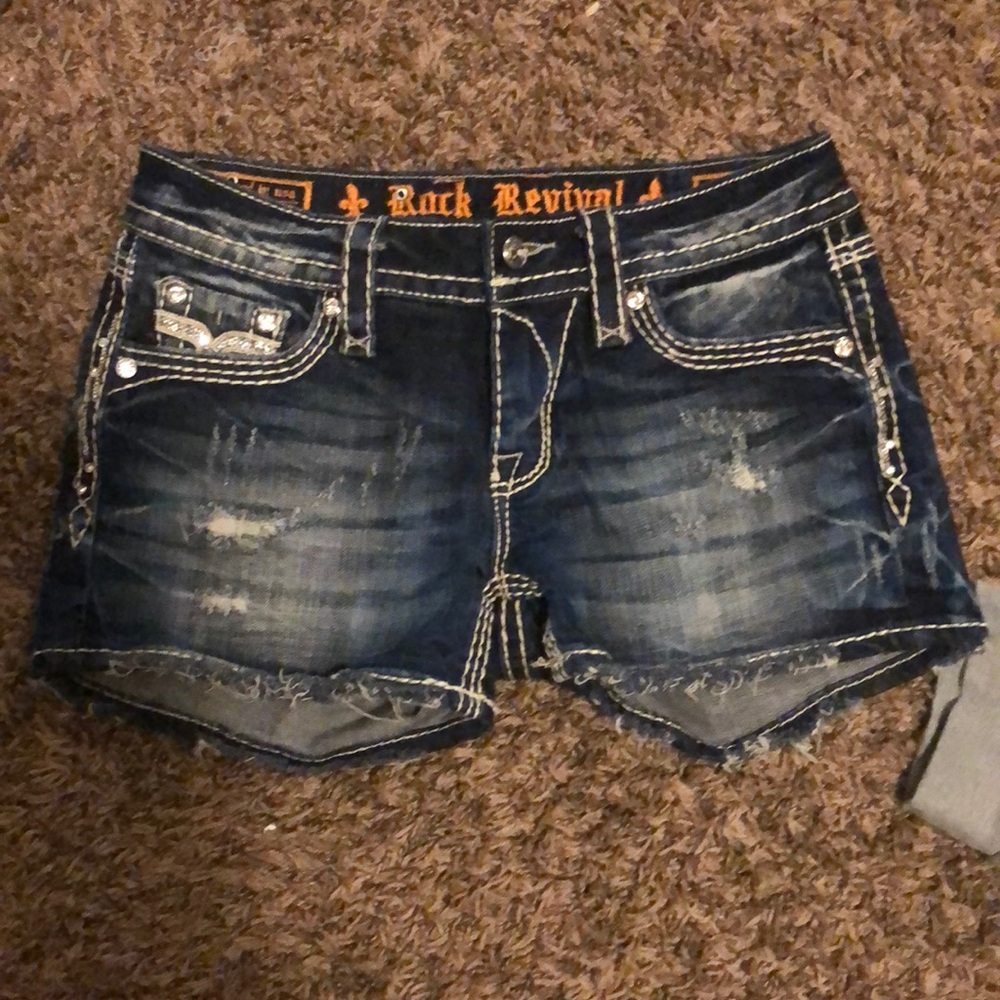 Rock revival shorts size 27 Kai nwot